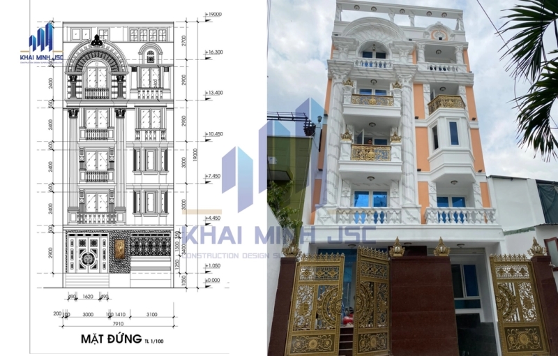 Công ty xây nhà trọn gói uy tín Khải Minh