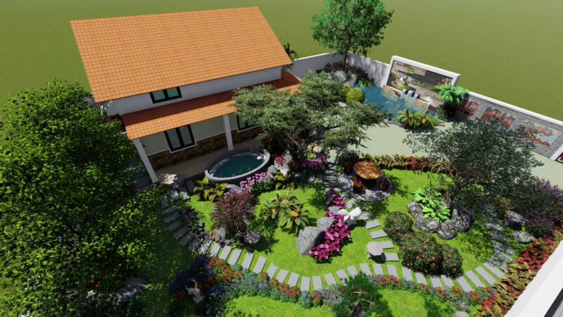cách tính diện tích nhà cấp 4