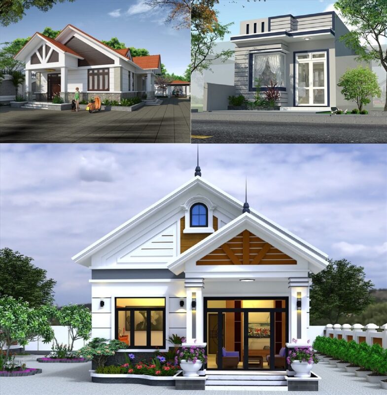 cách tính diện tích xây nhà cấp 4