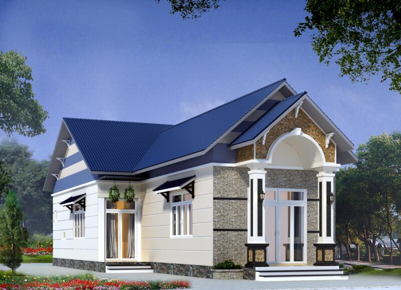 cách tính mét vuông xây nhà cấp 4